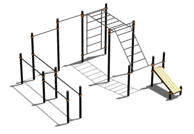 Спортивный комплекс воркаут ВС-146 в Сургуте