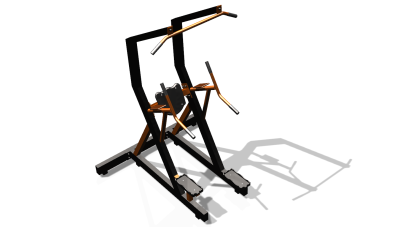 Силовой уличный тренажер  "Комбинированный станок"  УТ416 в Сургуте