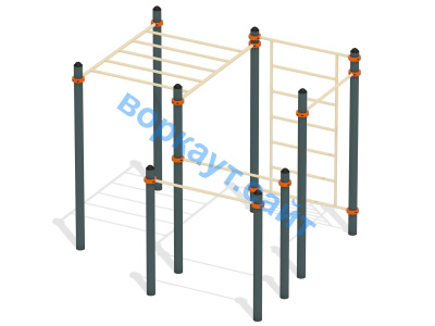 Спортивный комплекс воркаут ВС-48 в Сургуте