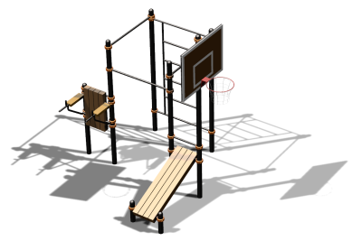 Спортивный комплекс воркаут ВС-155 в Сургуте