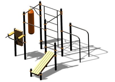 Спортивный комплекс воркаут ВС-93 в Сургуте