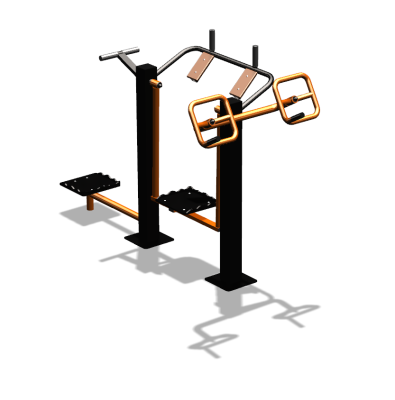 Уличный тренажер "Штурвал Пресс Супертвистер" УТ301 в Сургуте