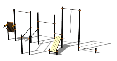 Спортивный комплекс воркаут ВС-90 в Сургуте