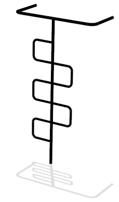 Стойки с шестом-змейка ВС-32 в Сургуте