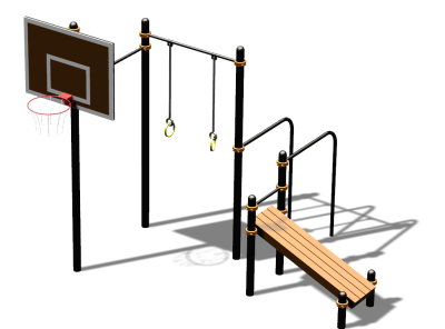 Спортивный комплекс воркаут ВС-143 в Сургуте