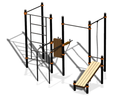 Спортивный комплекс воркаут ВС-145 в Сургуте