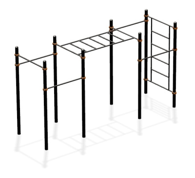 Спортивный комплекс воркаут ВС-54 в Сургуте