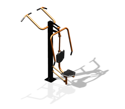 Уличный тренажер "Жим от груди Турник" УТ341 в Сургуте