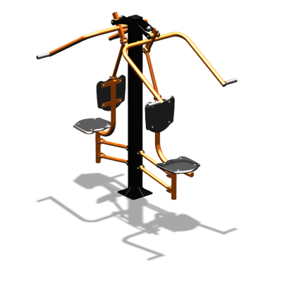 Уличный тренажер  "Верхняя тяга двойная"  УТ207 в Сургуте